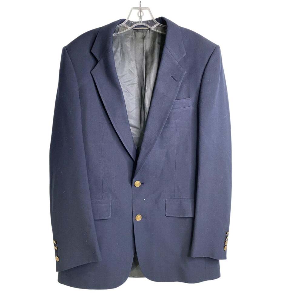 Christian Dior Monsieur Vintage Navy Blazer 41L CD Buttons
